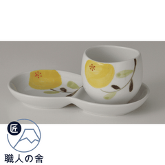 波佐見燒 茶杯與迷你盤套裝 日本製造